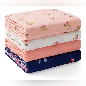 Momcozy Muslin Swaddle Blankets for Baby Girl